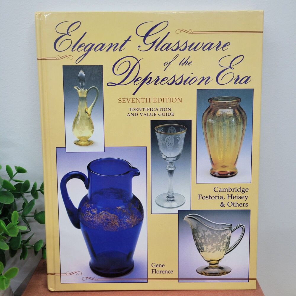 Elegant Depression Glass Guide Reference Book